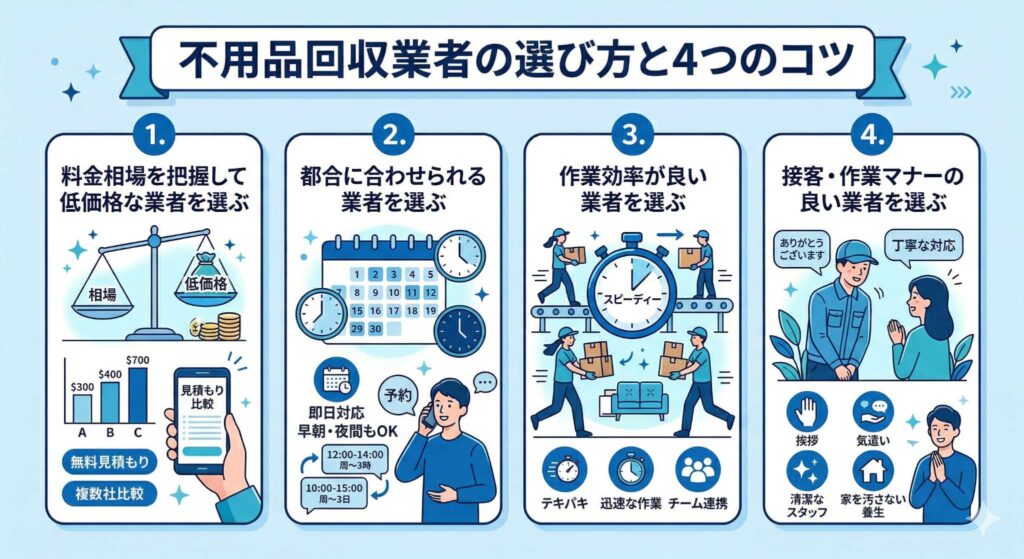 業者選びのコツ