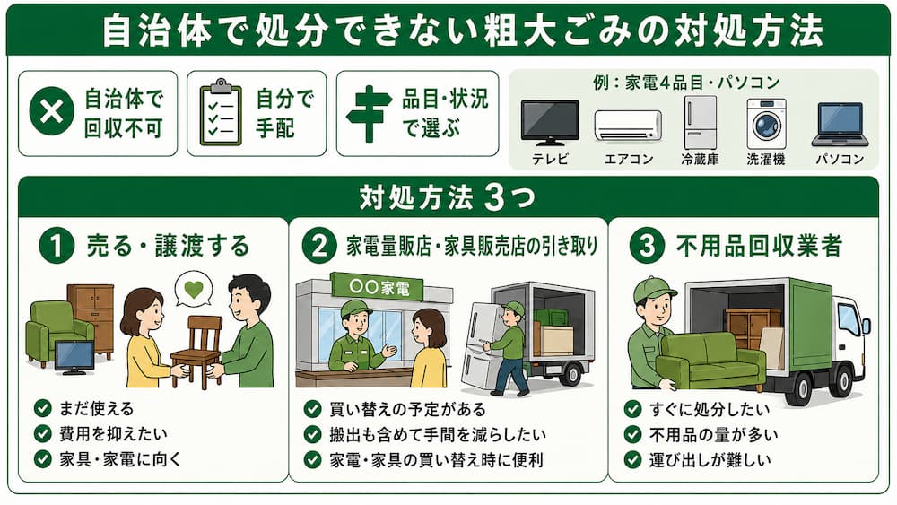 bunkyo shobun 文京区|自治体で処分できない粗大ごみの対処方法