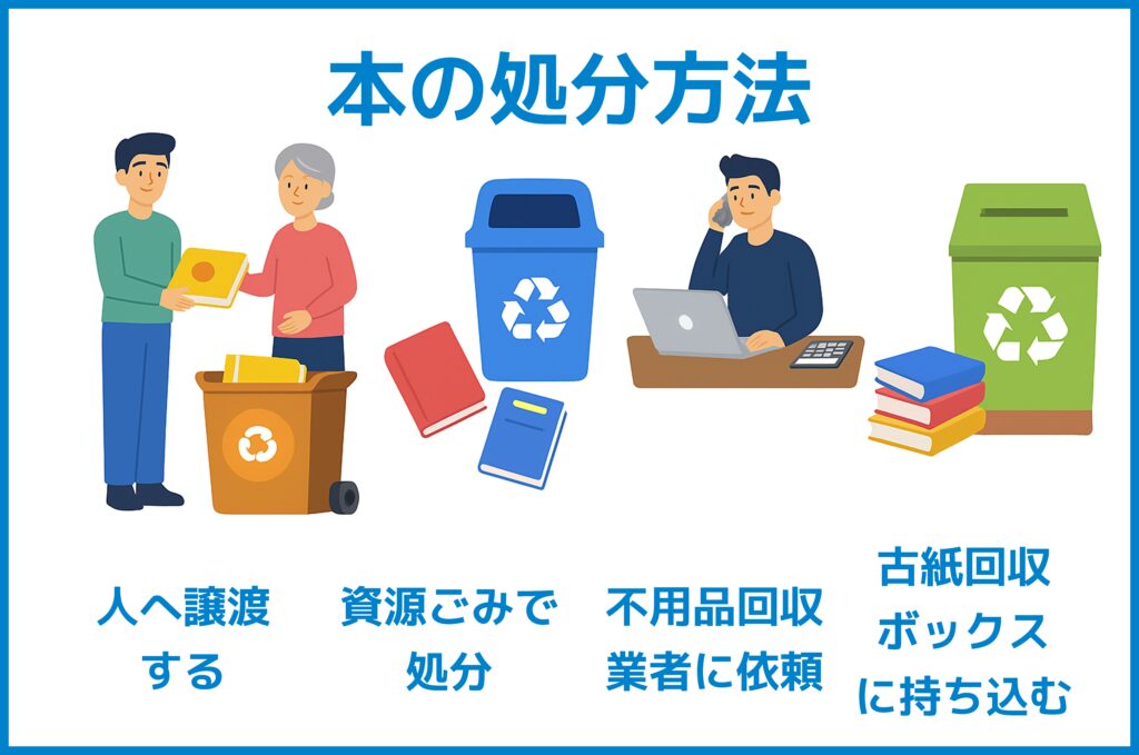 ほんの処分方法