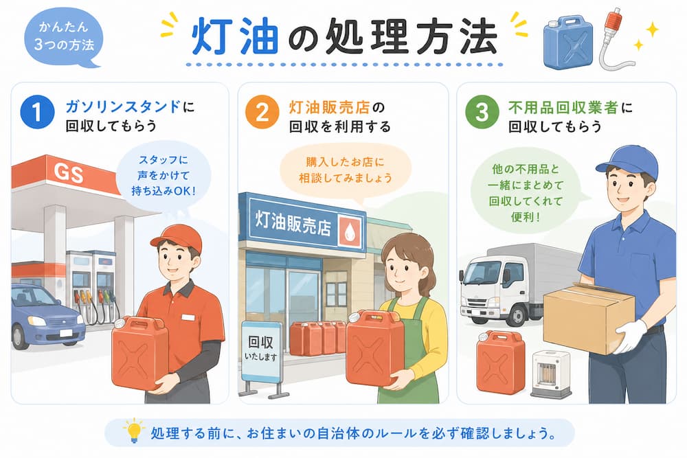 4fc9b3a90c81c1c665e7390ff0a73465 灯油の処理方法