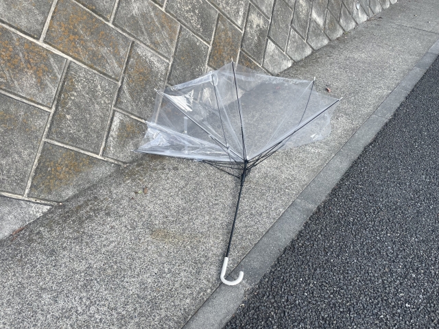 傘は何ゴミで処分？