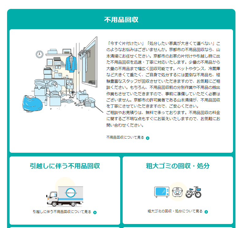 サービスの特徴