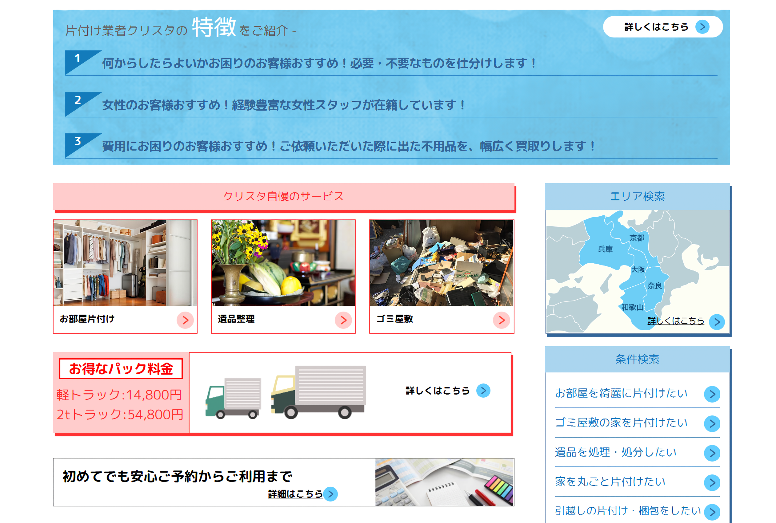 サービスの特徴